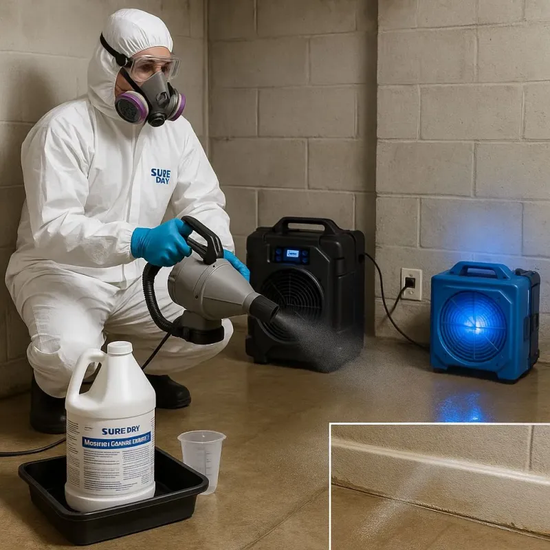 Sanitization and Odor Removal process in Antwerp, OH