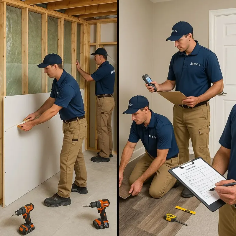Repairs and Reconstruction process in Antwerp, OH
